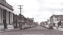 1940's Collinsville Illinois Main Street