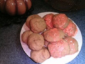 Iced Pumpkin Cookies, Downtown Collinsville Illinois