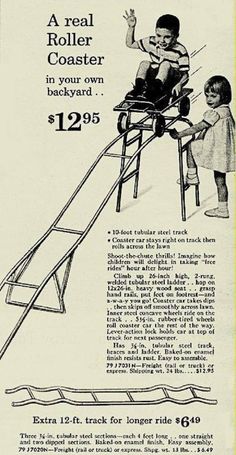 Old Get a real Roller Coaster Ad